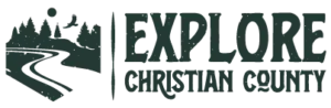 Explore Christian County Forest Green Logo