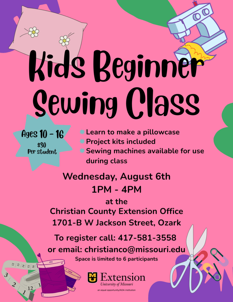 Kids Beginner Sewing Class 768x994