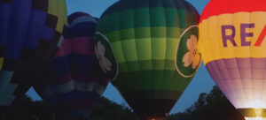 Hot air balloon from sertoma festival