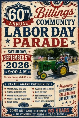 Billings Community Parade Info